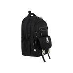 Coverzone MasterPack Su Geçirmez Sırt Çantası – 15.6 inç Notebook Bölmeli, Valize Takılabilir, Arkada Gizli Cep, Ergonomik Tasarım, İş, Okul ve Seyahat için Dayanıklı Unisex Çanta, 704 (Siyah)