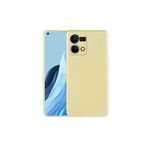 Coverzone Oppo Reno 7 4g Ile Uyumlu Kılıf Premier Silikon Kapak Gold