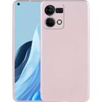 Coverzone Oppo Reno 7 4g Ile Uyumlu Kılıf Premier Silikon Kapak Rosegold