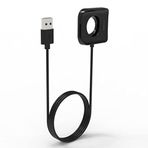 Coverzone Oppo Watch 41mm ile uyumlu USB Akıllı Saat Şarj Kablosu Akıllı Saat Manyetik Özelliği bulunan Oppo Watch 41mm ile uyumlu Siyah Şarj Cihazı