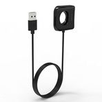 Coverzone Oppo Watch 46mm ile uyumlu USB Akıllı Saat Şarj Kablosu Akıllı Saat Manyetik Özelliği bulunan Oppo Watch 46mm ile uyumlu Siyah Şarj Cihazı
