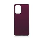 Coverzone Premier Galaxy A52 İle Uyumlu Premier Silikon Arka Kapak Kılıf Mürdüm