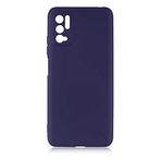 Coverzone Premier Xiaomi Redmi Note 10 5G İle Uyumlu Kılıf Premier Silikon Arka Kapak Lacivert