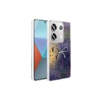 Coverzone Redmi Note 13 Pro 4G İle Uyumlu Figürlü Ponti Silikon Telefon Kılıfı Gökküşağı Kurdele