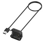Coverzone Redmi Watch İle Uyumlu Giyilebilir Akıllı Saat Şarjı Aleti Manyetik Şarj Adaptörü Redmi Watch İle Uyumlu USB Şarj Kablosu (Siyah)