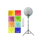 Coverzone Rgb Led Aydınlatma Kumandalı Yayıncı Işık Youtuber Twich Ürün Göresel Fotoğraf Tripodlu 114cm 45 Inç