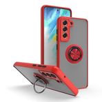 Coverzone Samsung Galaxy A04 ile uyumlu Kılıf Thunder Hux Yüzüklü Kapak Şık ve Dekoratif Model Stand Olabilen 360° Dönebilen Yüzük Aparatı ve Kamera Korumalı Yükseltilmiş Thunder Hux Kapak