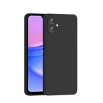 Coverzone Samsung Galaxy A07 İle Uyumlu Kılıf Z-Mara Lansman Vieri Tam Koruma Arka Kapak Kamera Koruma Çıkıntılı Pürüzsüz Yüzey Siyah
