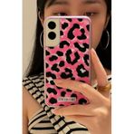 Coverzone Samsung Galaxy A12 ile Uyumlu Leopar Desenli Şeffaf Kılıf Parlak ve Şık Tasarım Darbe Emici Koruma 2mm Kamera Korumalı Arka Kapak No 3