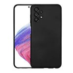 Coverzone Samsung Galaxy A33 5G İle Uyumlu Kılıf Z-Mara Lansman Vieri Tam Koruma Arka Kapak Kamera Koruma Çıkıntılı Pürüzsüz Yüzey Siyah