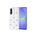 Coverzone Samsung Galaxy A35 İle Uyumlu Kılıf Airbag Köşeli Şeffaf Baskılı Z-Kutup
