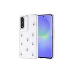 Coverzone Samsung Galaxy A35 Uyumlu Kılıf Airbag Köşeli Şeffaf Baskılı Z-Kutup