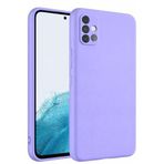 Coverzone Samsung Galaxy A71 İle Uyumlu Kılıf Z-Mara Lansman Vieri Tam Koruma Arka Kapak Kamera Koruma Çıkıntılı Pürüzsüz Yüzey Lila