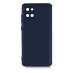 Coverzone Samsung Galaxy A81 İle Uyumlu Kılıf Z-Mara Lansman Vieri Tam Koruma Arka Kapak Kamera Koruma Çıkıntılı Pürüzsüz Yüzey Siyah
