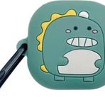 Coverzone Samsung Galaxy Buds Pro 2 Ile Uyumlu Karakter Görünümlü Cartoon Kılıf Green Monster
