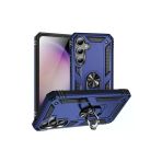 Coverzone Samsung Galaxy S23 Fe İle Uyumlu Kılıf Z-Vega Shockproof Standlı Yüzük Tutuculu Mega Case Kapak