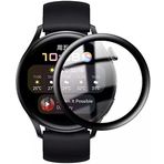 coverzone Samsung Galaxy Watch 4 ile uyumlu 41mm Ekran Koruma Tam Kaplayan Kavisli Ekran Koruyucu Nano Pet