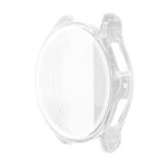 Coverzone Samsung Galaxy Watch 6 ile Uyumlu 40mm Tam Kapatan Çerceve 40mm Önü Kapalı Tasarım Silikon Kılıf Çerçeve Darbe ve çiziklere Karşı Koruma (Şeffaf)