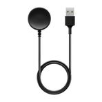 Coverzone Samsung Galaxy Watch 6 ile Uyumlu Akıllı Saat Usb Şarj Aleti Akıllı Saat Şarj Kablosu Manyetik Siyah