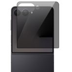 Coverzone Samsung Galaxy Z Flip 7 İle Uyumlu Hayalet Gizlilik Filtreli Ekran Koruma 0.33mm İncelik Privacy Cam Hayalet 5D Gizlilik Filtreli Galaxy Z Flip 7 ile uyumlu Ekran Koruyucu