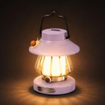 Coverzone Şarjlı LED Gece Lambası Type-C USB Girişli 2W Dekoratif Masa Lambası, 3 Kademeli Renk Sıcaklığı Ayarlı Salyangoz Figürlü Çok Amaçlı Askı Kancalı | GL323 (Lila)