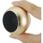 Coverzone Taşınabilir Bluetooth Speaker Mini Kablosuz Hoparlör Seyahatlerde Bisiklet Sürüşleri ve Doğa Gezilerinde Kullanıma Uygun M3 Gold