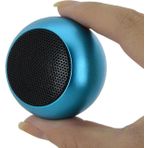 Coverzone Taşınabilir Bluetooth Speaker Mini Kablosuz Hoparlör Seyahatlerde Bisiklet Sürüşleri ve Doğa Gezilerinde Kullanıma Uygun M3 Mavi