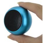 Coverzone Taşınabilir Bluetooth Speaker Seyahatlerde Bisiklet Sürüşleri ve Doğa Gezilerinde Kullanıma Uygun Mini Kablosuz Hoparlör M3 Mavi (Mavi)