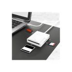 Coverzone Tip C Kart Okuyucu 50cm Kablo Uzunluğu Type-C Kablolu SD kart, micro SD TF Card Memory Stick ZR780