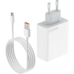Coverzone TRW420 USB C Kablolu Hızlı Şarj Cihazı Duvar Şarj Cihazı Hızlı Şarj Aleti USB Çıkışlı Tablet ve Telefon Şarj Aleti - 120W