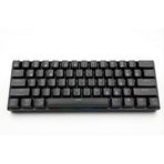 Coverzone Türkçe Mekanik Klavye 61 Tuş%60 Blue Switch RGB Aydınlatmalı Kompakt Gaming Klavye | FN Kombinasyonlu Ok Tuşları Çoklu Işık Modu Dayanıklı Mekanik Tuş Yapısı | H61K (Siyah)