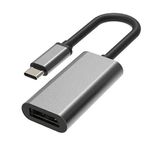 Coverzone Type-C to Displayport Adaptör USB C DP Çevirici Notebook PC Bilgisayar Uyumlu HC67 (HDMI değildir)