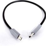 Coverzone Type-C to Mikro USB Kablosu, USB Tip C - Mikro B OTG Kablosu Erkek - Erkek Şarj Veri İletimi, 30 Santimetre Kablo (ZR796-30cm Kablo)