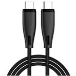 Coverzone Type-C to Type-C Telefon şarj ve Data Aktarım Kablosu Kaliteli Malzeme Naylon Örgü Tekniği iPhone 15 ile Uyumlu 1.2 Metre USB C to USB C Kablo (CB1037)