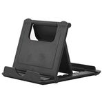 Coverzone Univarsal Masa Üstü Tablet Standı 5 farklı açıda ayarlanabilir Yan veya düz konum alabilen, Telefon ve Tablet Standı Fold Stand ( Siyah ).