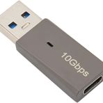 Coverzone USB 3.1 to Type-C Adaptör 10Gbps (10 gigabit) Pc ve Bilgisayarlarınızdan Type-C Çıkış Almak için Çevirici USB'den Type-C Dönüştürücü Tak ve Çalıştır ADS613