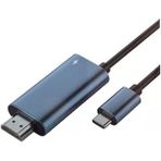 Coverzone Usb-C To Hdmi Kablo 4K 60Hz | Switch 2 Ile Uyumlu, Macbookile Uyumlu, Ipad Ile Uyumlu Telefonlar İçin Hd Görüntü Power Delivery 100W Şarj Desteği | Type-C - Hdtv Bağlantısı | Zr1160