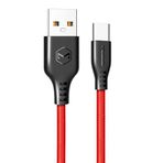 Coverzone USB to Type-C Data ve Şarj Kablo Dayanıklı Nylon Örgü Tasarım 1 Metre - CA-5172