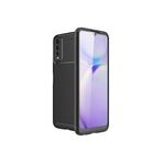 Coverzone Vivo Y20 Kılıf Karbon Delüx Tpu Silikon Siyah