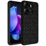 Coverzone Vivo Y36 İle Uyumlu Özel Tasarım Yüksek Kalite İçi Kadife Lansman Silikon Telefon Kılıfı SD-01 (Leopar)