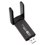 Coverzone WiFi 6 Adaptörü AX1800 Mbps Kablosuz Ağ Kartı USB Dongle Dual Band Reseptör