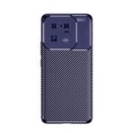Coverzone Xiaomi 13 Pro ile Uyumlu Silikon Kılıf TPU Negro Silikon Ultra Slim Fit Kılıf Xiaomi Mi 13 Pro İle Uyumlu Karbon Delux Kılıf Lacivert