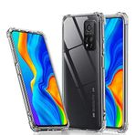Coverzone Xiaomi Mi 10T Pro 5G ile uyumlu Kılıf Z-Nitro Anti Shock Silikon Kapak Kamera Korumalı Antişok Airbag Köşe Korumalı Silikon Şeffaf Kılıf