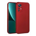 Coverzone Xiaomi Mi 12 Lite ile uyumlu Kılıf Premier Silikon Kapak,Xiaomi Mi 12 Lite ile uyumlu Kılıf Soft ve pürüzsüz dış yüzey Silikon Kılıf, Ultra ince yapılı uyumlu Kılıf Esnek silikon
