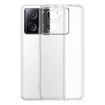 Coverzone Xiaomi Mi 13T ile uyumlu Kılıf Süper Esnek Yapılı Kamera Korumalı Toz ve Kirden Koruyan Silikon Xiaomi Mi 13T ile uyumlu Süper Şeffaf Kapak