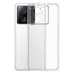 Coverzone Xiaomi Mi 13T Pro ile uyumlu Kılıf Süper Esnek Yapılı Kamera Korumalı Toz ve Kirden Koruyan Silikon Xiaomi Mi 13T Pro ile uyumlu Süper Şeffaf Kapak