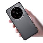 Coverzone Xiaomi Mi 14 Ultra ile uyumlu Kılıf Z-Volks Kapak Yükseltilmiş Kamera Korumalı Pürüzsüz Kenar ve Yüzeyli Xiaomi Mi 14 Ultra ile uyumlu Kılıf (Siyah)