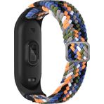 CoverZone Xiaomi Mi 7 Band Mixed Hasır Örmeli Denim Kayış Kordon