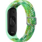 CoverZone Xiaomi Mi 7 Band Mixed Hasır Örmeli Yeşilimsi Kayış Kordon