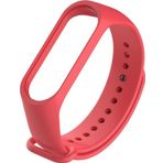 CoverZone Xiaomi Mi 7 Band Termoplastik Kırmızı Kayış Kordon